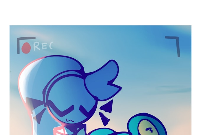 create a custom digital illustration